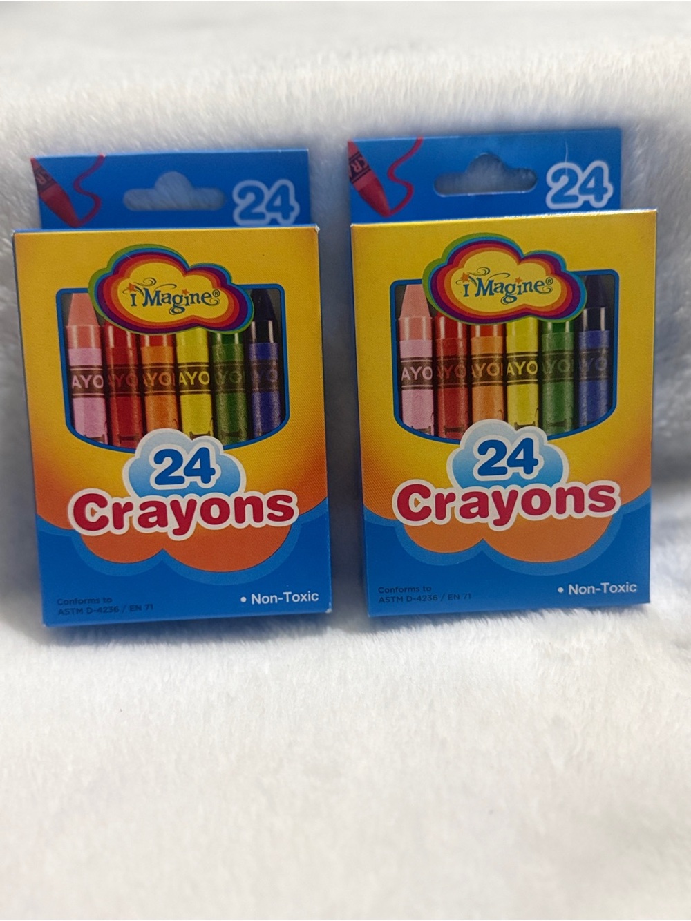 24 Crayons Set - NEW Imagine